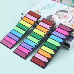600Pcs Sticky Notes Tabs Page Markers Highlighter Strips for Binders Books