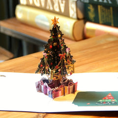 3D Christmas Greeting Card Handwritten Message Creative Gift