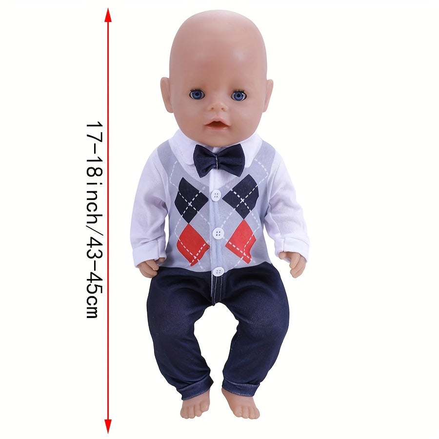 Set of Doll Shirts for 35-45cm Baby Dolls