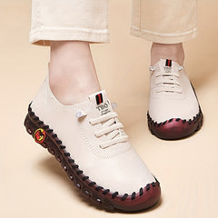 Round Toe Loafers Shoes Lightweight Comfortable Breathable Skate Shoes