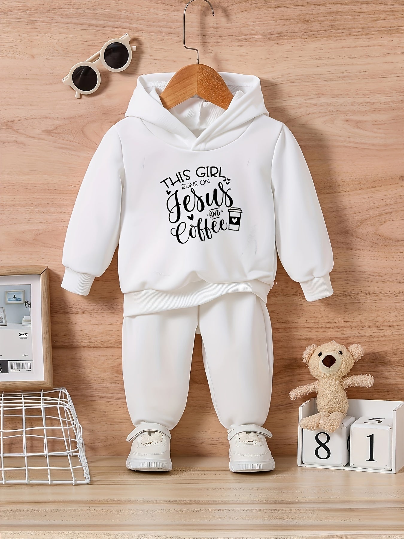 Baby Jesus & Coffee Sweatshirt Trousers Set