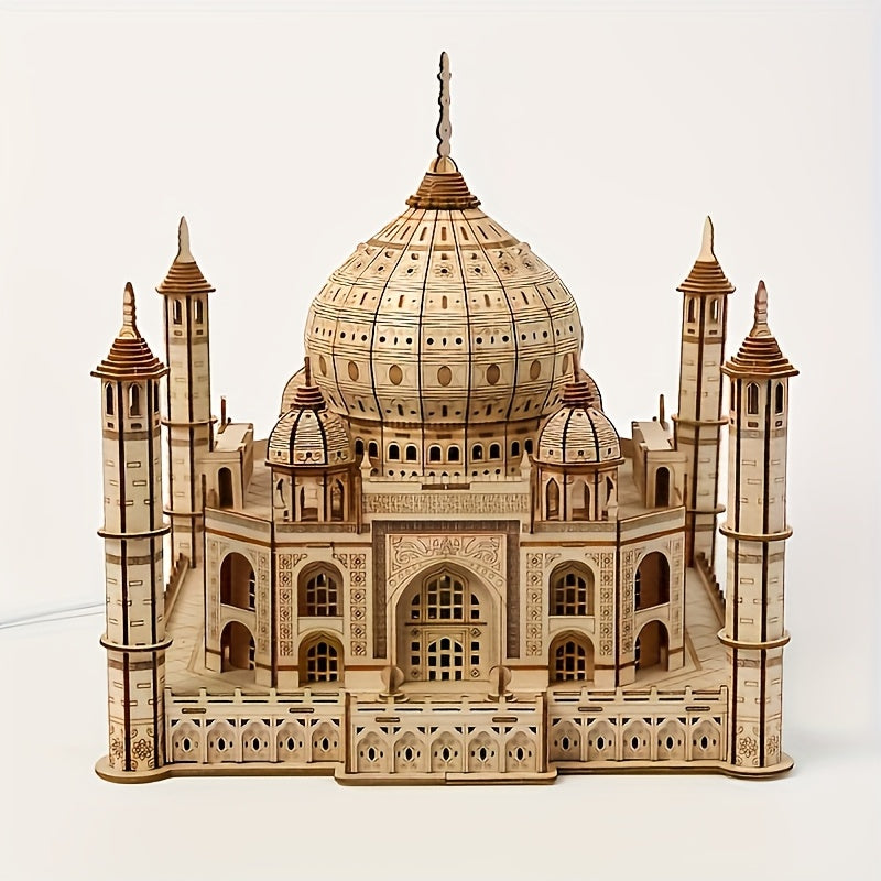 Islamic Architecture Wood Puzzle Kit DIY Craft Hobbyists