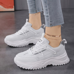 Women's Chunky Sneakers Shock Absorption Running Shoes
