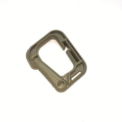 D-ring Buckle Carabiner Backpack Hanging Buckle For Outdoor Camping Hiking