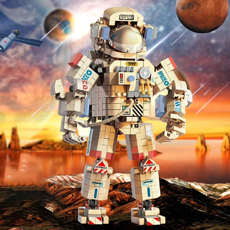 2690pcs Astronaut Block Set Create Your Own Space Decoration