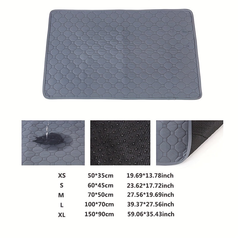 Waterproof Reusable Pet Pee Pad for Potty Training Dogs Cats