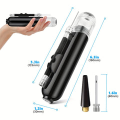 Dual Action Ball Pump for Sports Balls Bikes & Balloons