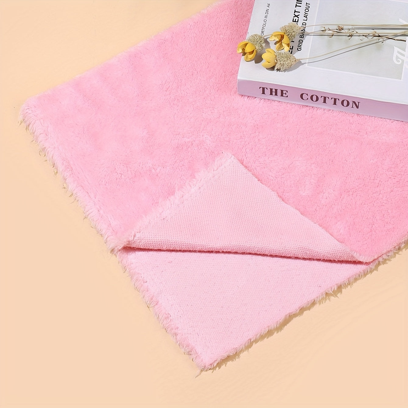 Soft Polar Fleece Plush Cloth Pet Nest Blanket Floor Mat