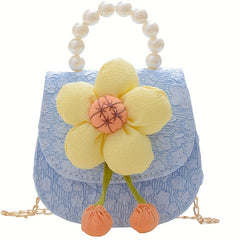 Faux Pearl Handbag Crossbody Bag Shoulder Bag Decorative Accessories
