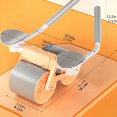 Ab Roller for Core Strength Training with Kneeling Pad