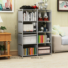 Steel Tube Combination Bookcase Shelf for Students