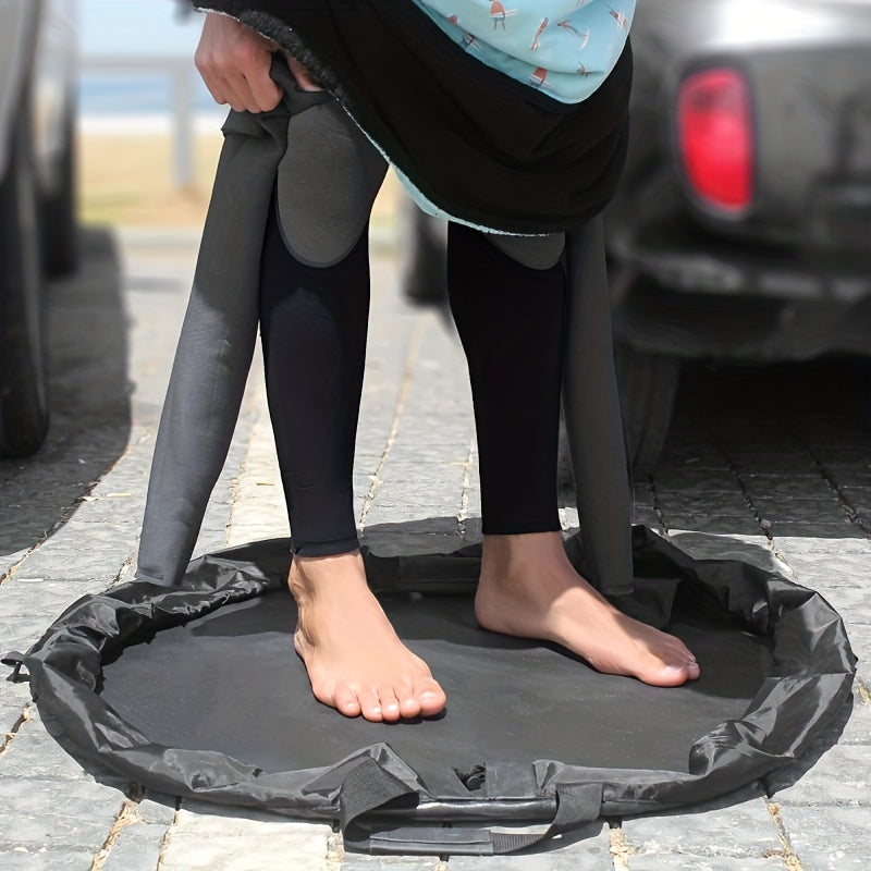 Waterproof Wetsuit Changing Mat & Bag for Surfing