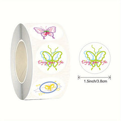 200pcs Butterfly Animal Stickers Water Bottle Laptop Phone Gift