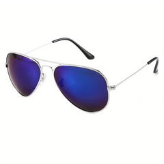 Polarized Aviator Sunglasses Women Double Bridge UV400 Protection