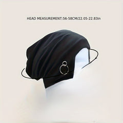 Hip hop Hat Thin Knitted Hat Solid Beanie Cap