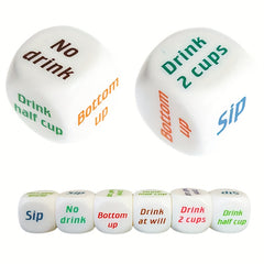 10PCS Drinking Dice Halloween Party Supplies
