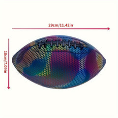 Reflective American Football No 9 PU Rugby For Game Training