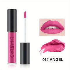 12-Color Matte Red Liquid Lipstick Set for Women, Waterproof & Long-Lasting