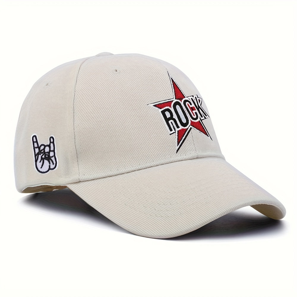 Multicolor Embroidery Outdoor Baseball Cap Sun Hat