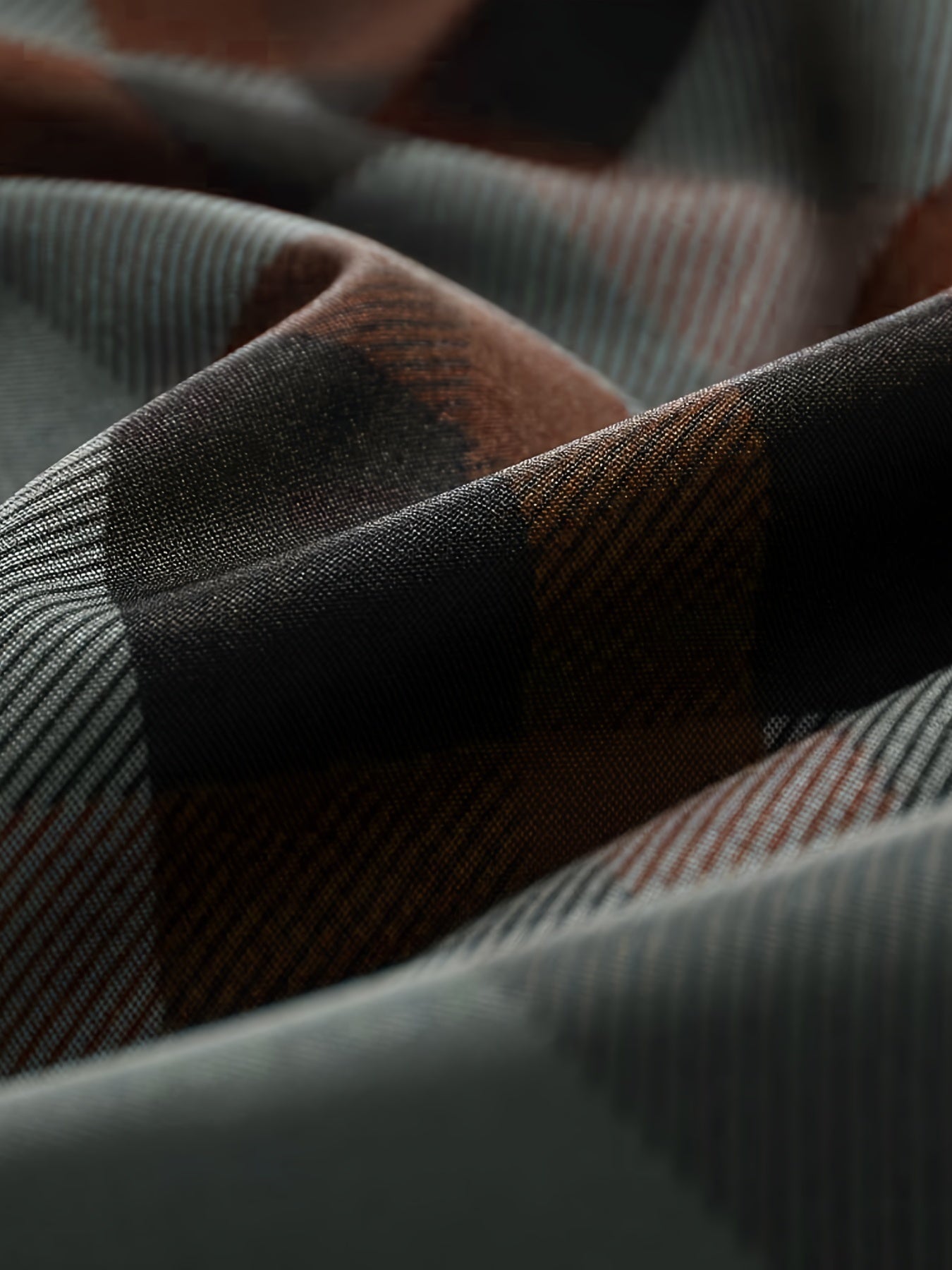 Mens Plaid Short Sleeve Shirt for Spring/Summer