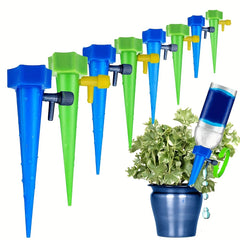 10 Packs Self Watering Spikes for Garden Plants Indoor & Outdoor