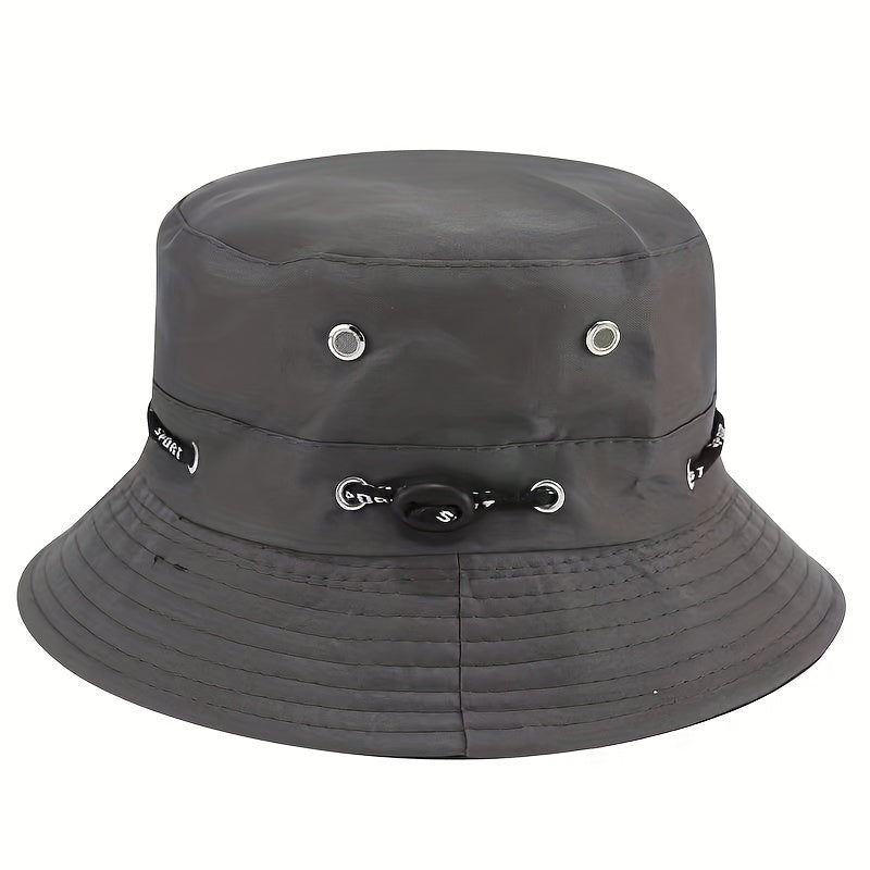 Men's Bucket Hat Sun Protection Adjustable Fisherman Hat