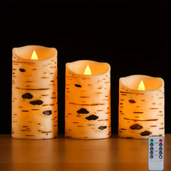 Remote Control LED Candle Light Birthday Party Wedding Flame Swing Candle