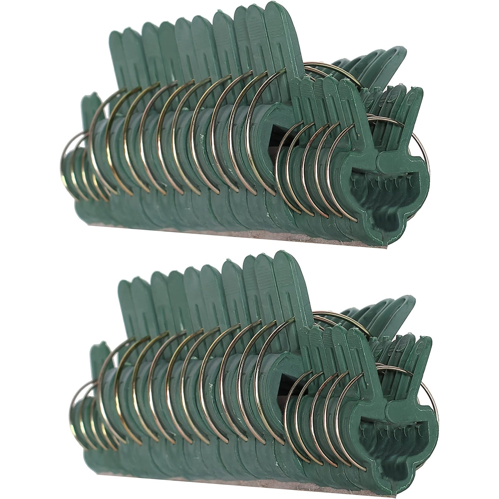 20pcs Plant Clips for Tomato Cage, 2 Sizes, Reusable Plant Supports Clips