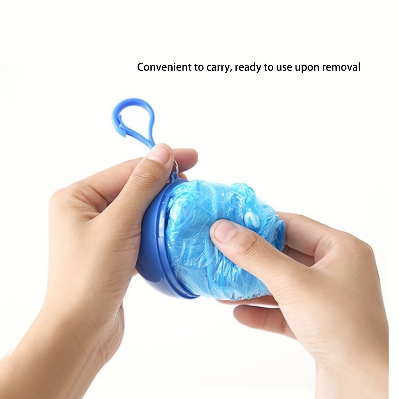 Disposable Raincoat Ball - Compact & Portable Rain Jacket in a Ball