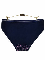 6pcs Floral Print Briefs Stretchy Intimates Panties Women's Lingerie