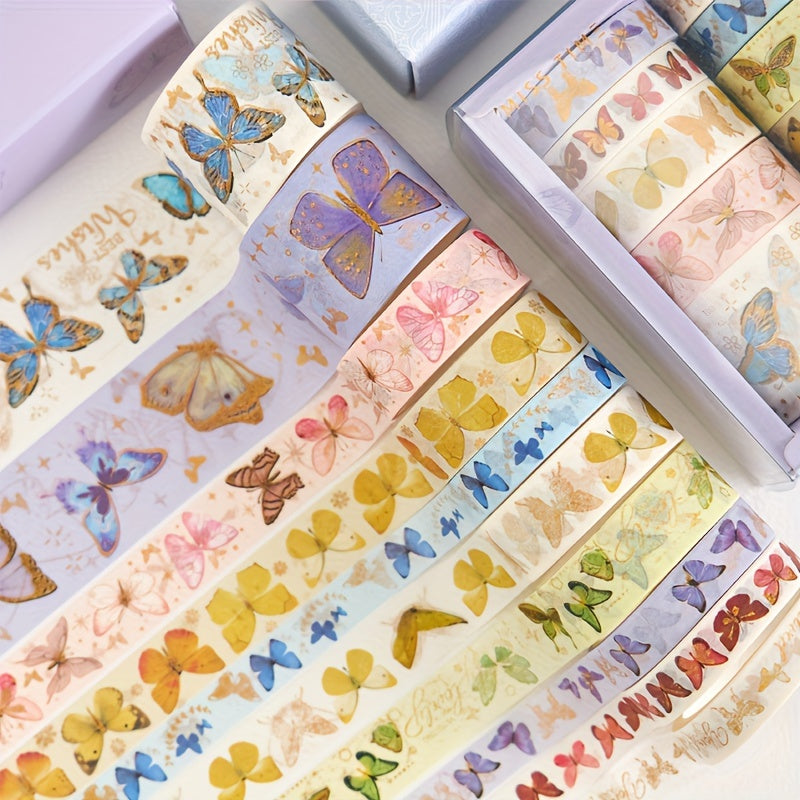 10 Rolls Washi Tape Set Decorative Scrapbook Tape