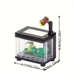 Chameleon Tank Building Blocks Toy Set