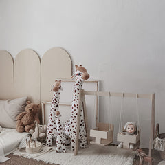 Big Giraffe Doll Long neck Deer Doll Animal Doll Baby Three dimensional Sleeping