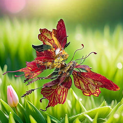 3D Metal Butterfly Mechanical Model Kit for Adults DIY Puzzle