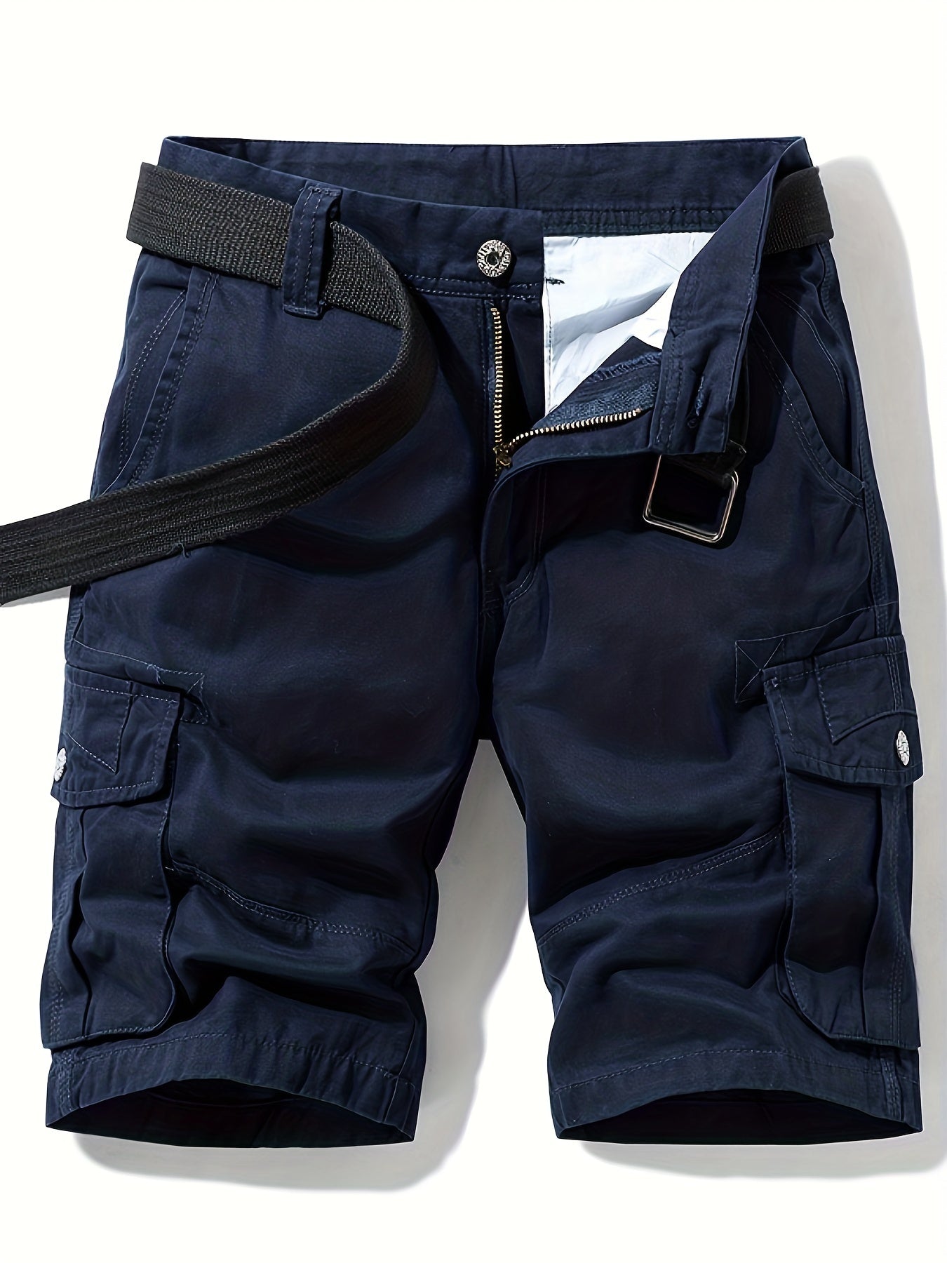 Classic Cargo Cotton Shorts Men's Casual Pocket Shorts For Summer
