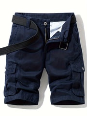 Classic Cargo Cotton Shorts Men's Casual Pocket Shorts For Summer