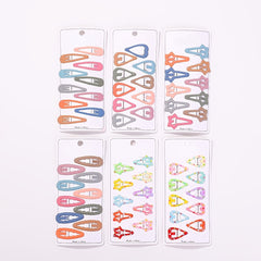 10pcs Water Drop Hair Clip Hairpin for Baby Girls
