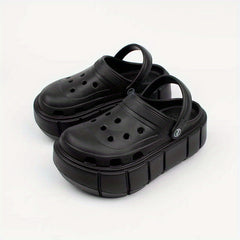 Women's Closed Toe Slip On Platform Clogs Comfortable Shoes