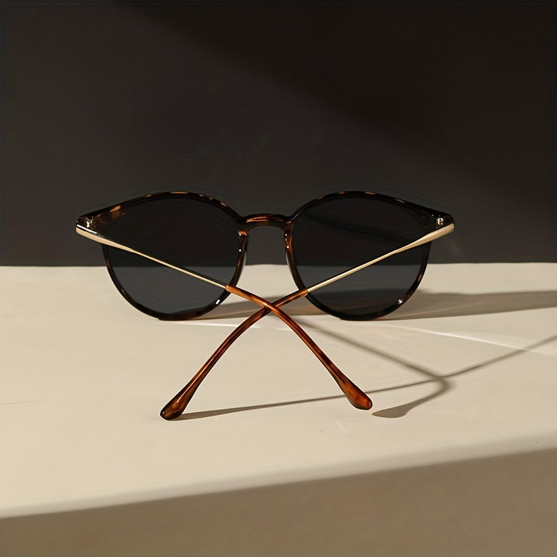 Metal Round Frame Sunglasses