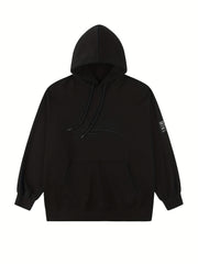 Men's Graphic Pullover Hoodie with Kangaroo Pocket