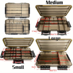 1pc Grid Storage Box Parts Tool Box Plastic Screw Electronic Accessories