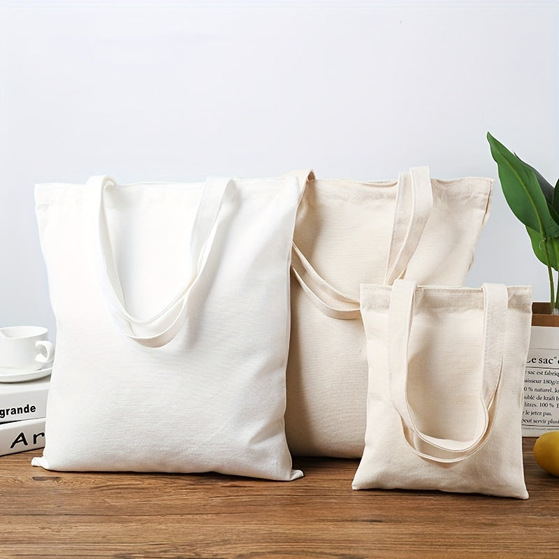 Portable Eco-friendly Canvas Bag for Shopping Outdoors