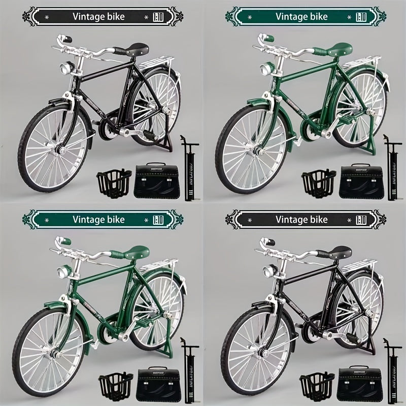 Alloy 28 Big Bar Toy Car Model Bicycle Ornaments Simulation Car Assembly DIY Shr