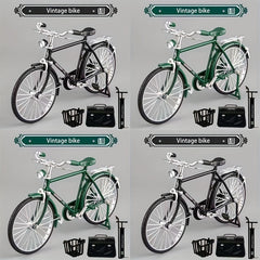 Alloy 28 Big Bar Toy Car Model Bicycle Ornaments Simulation Car Assembly DIY Shr