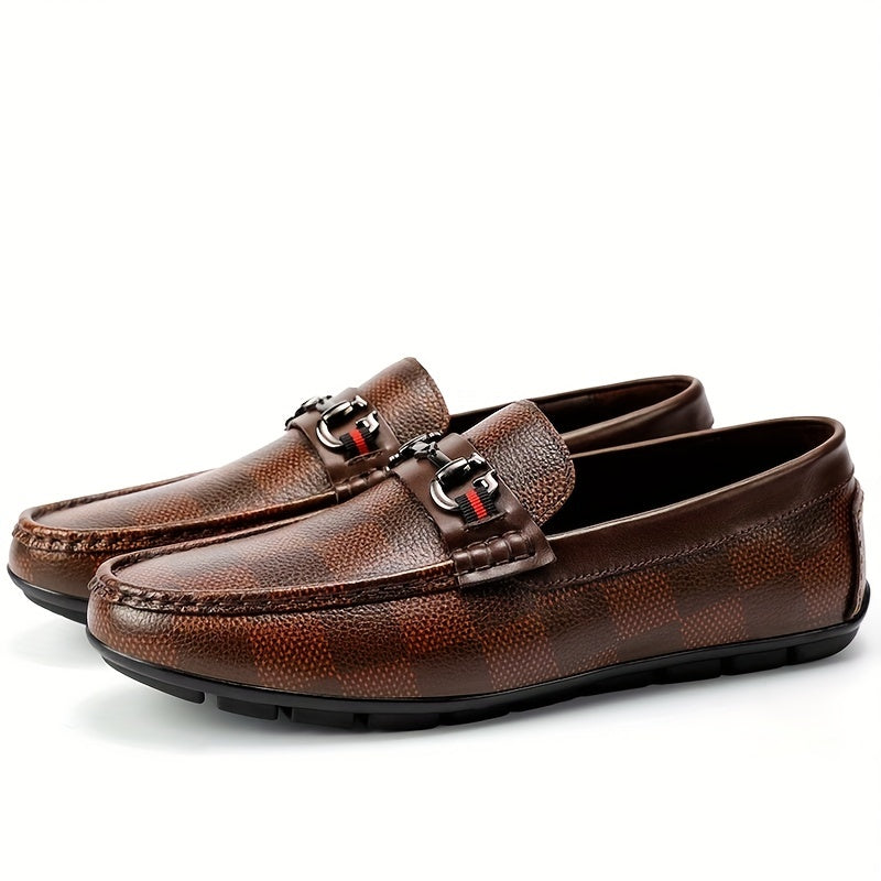 Men's Horsebit Loafers Comfy Non Slip Shoes