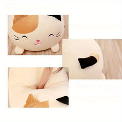 Plush Animal Toy: Cat Pig Dog & Frog Stuffed Animals, Smiling Faces