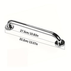 1pc Shower Grab Bar Stainless Steel Bathroom Handle Elderly Safety 30 40