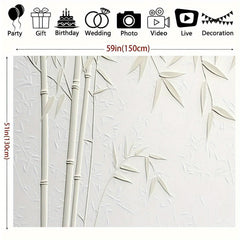 Tropical Bamboo Poles Backdrop for Events