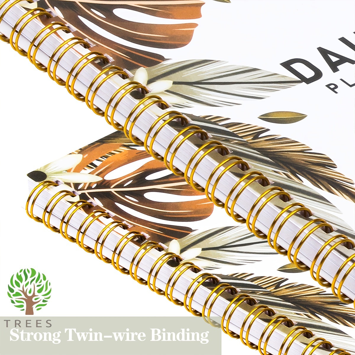 Tree Daily Planner Notebook 8.5x5.5 Inches