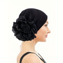 Flower Elastic Turban Beanie Head Scarf Wrap Chemo Cap Hat Women Hair